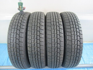 Used JDM tire set (145/80R13 DUNLOP WINTERMAXX WM02)
