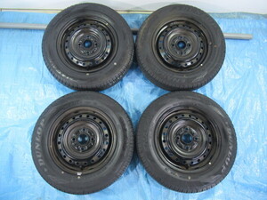 Daihatsu Tanto tire set (145/80R13 DUNLOP 4H/100 ET45)