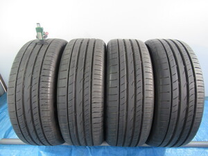 215/55R17 94V 夏タイヤ Continental Contimax Contact MC5 バリ溝8分 2020年製 中古4本セット Z02070