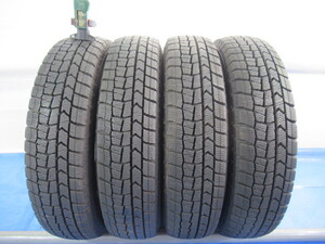 Used JDM tire set (DUNLOP WINTERMAXX WM02 145/80R13)