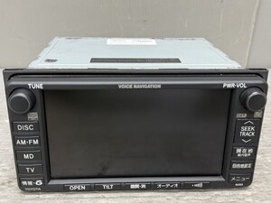ポルテ 150R (NNP11) 純正 AVマルチモニター 16083 CD MDデッキ マルチモニター フジツーテン トヨタ Toyota