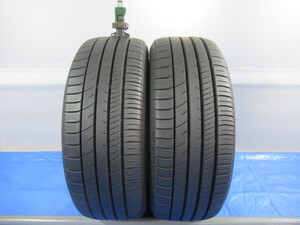 205/55R16 94V 夏タイヤ GOODYEAR EfficientGrip RVF02 エア漏れ点検済み 極上バリ溝8分山 2022年製 中古2本セット Z00854