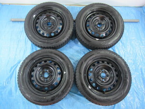Used JDM tire set (175/65R15 YOKOHAMA 5.5J 4H/100 ET45)