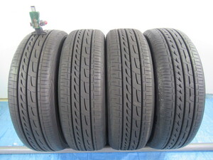 175/65R14 82H 夏タイヤ BRIDGESTONE REGNO GR-XII GR-XIII エア漏点検済 極上 バリ溝8～9分 2024/2025年製 中古4本セット Z02232