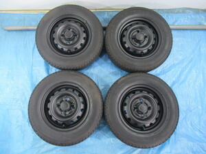 Used JDM tire set (145/80R12 80/78N 4H/100 ET40)