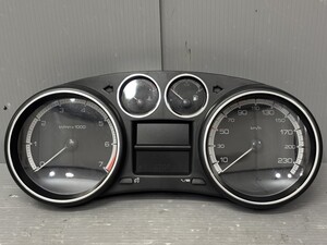 Used JDM instrument cluster (T7W5F02 Peugeot)