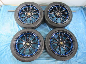 Toyota Prius tire set (225/45R18 DUNLOP weds 7.5J 5H/114.3)