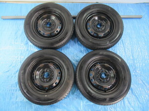 Used JDM tire set (145/80R13 YOKOHAMA 4H/100 ET35)