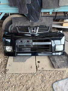 Used JDM front bumper (JE1 B92P)