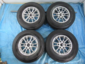 Used JDM tire set (195/80R15 107/105L BRIDGESTONE PREMIX ET33)