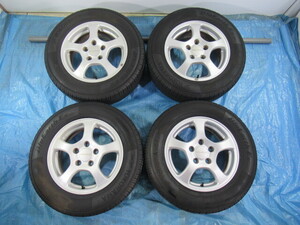 Honda Stream tire set (205/65R15 Modulo 5H/114.3 ET55)